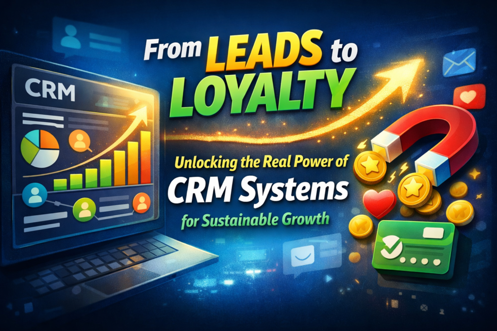 From Leads to Loyalty: Unlocking the Real Power of CRM Systems for Sustainable Growth