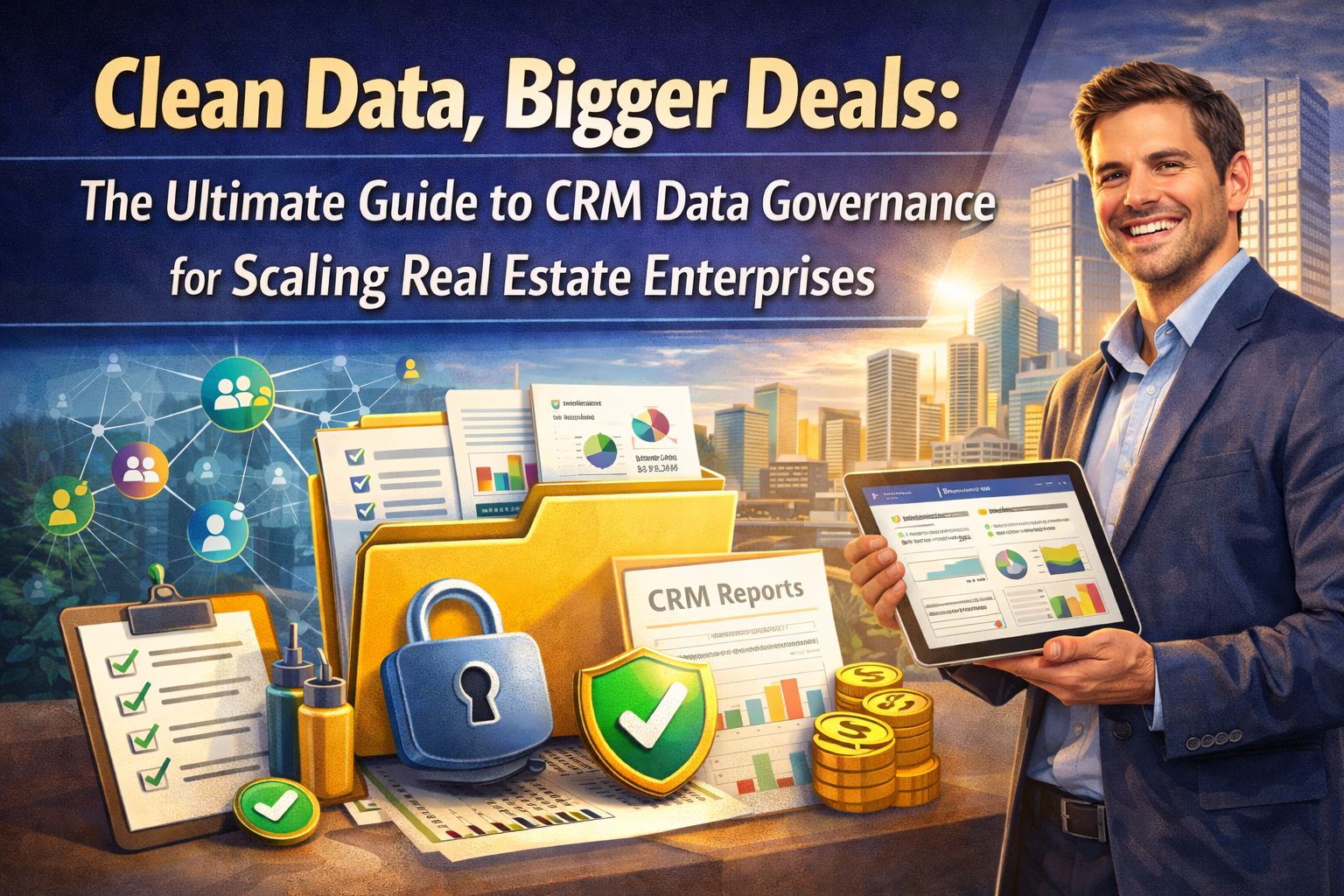 Clean Data, Bigger Deals: The Ultimate Guide to CRM Data Governance for Scaling Real Estate Enterprises