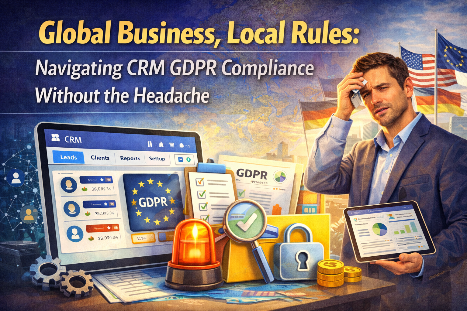 Global Business, Local Rules: Navigating CRM GDPR Compliance Without the Headache