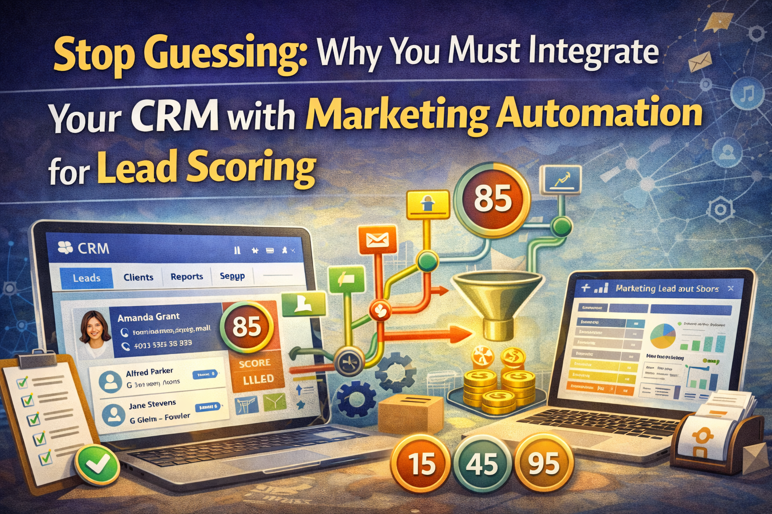 Stop Guessing: Why You Must Integrate Your CRM with Marketing Automation for Lead Scoring