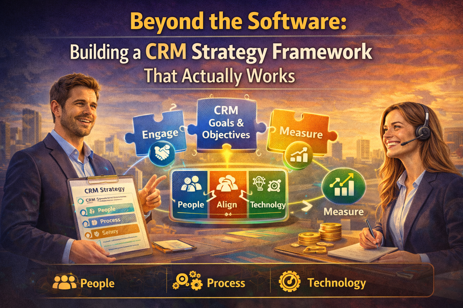 Beyond the Software: Building a CRM Strategy Framework That Actually Works