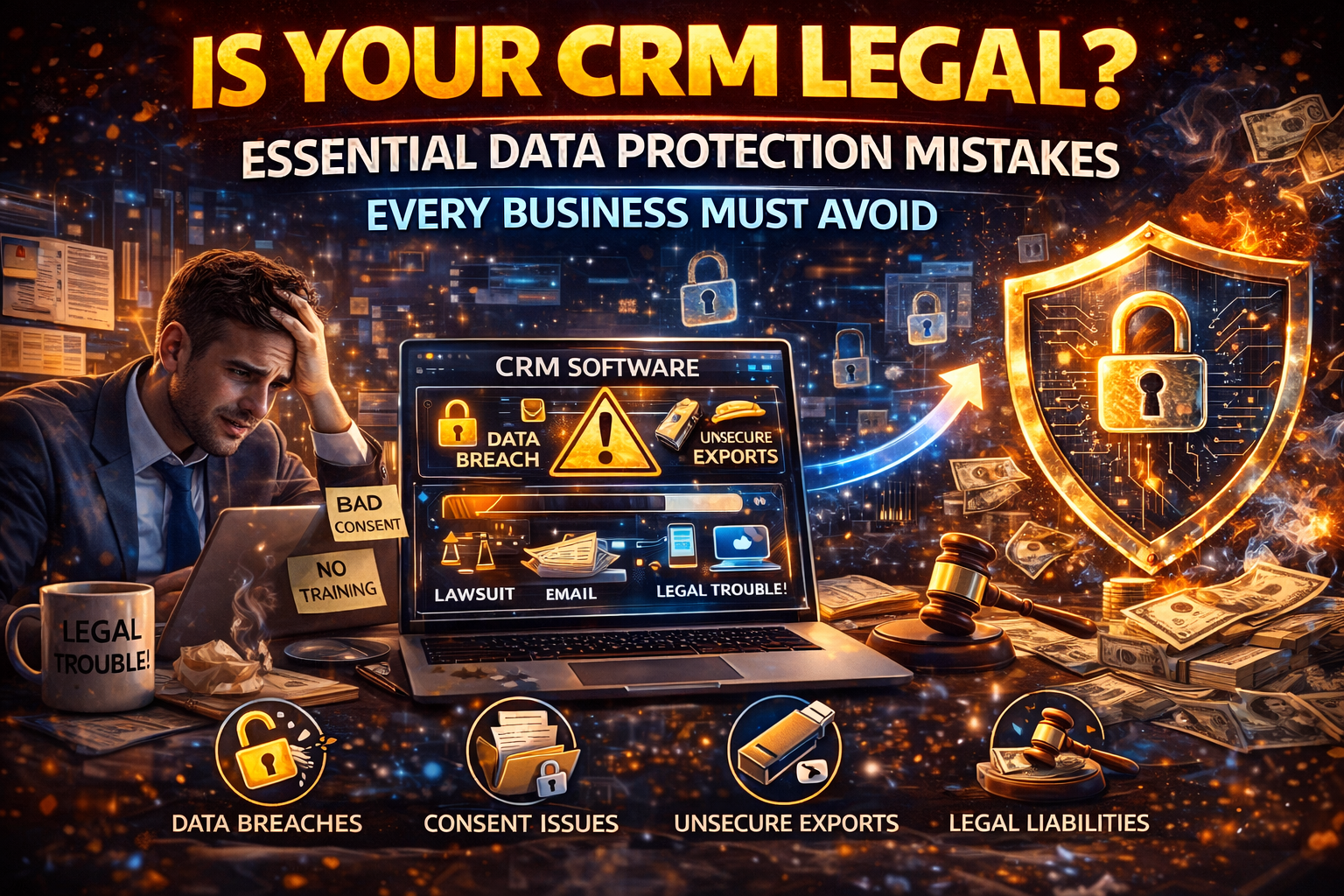 Is Your CRM Legal? Essential Data Protection Mistakes Every Business Must Avoid